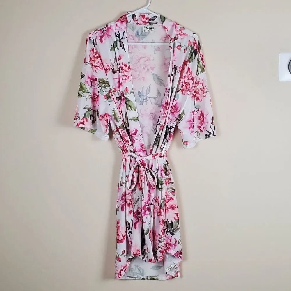 Show Me Your Mumu Floral Robe Size OS